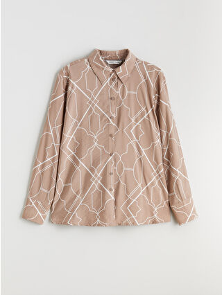 Light Brown Printed