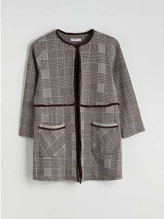 Brown Jacquard