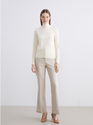 LCW Vision Turtleneck Women's Knitwear Sweater - W5I775Z8-FDL - LC