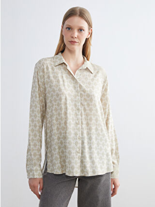 Beige Printed