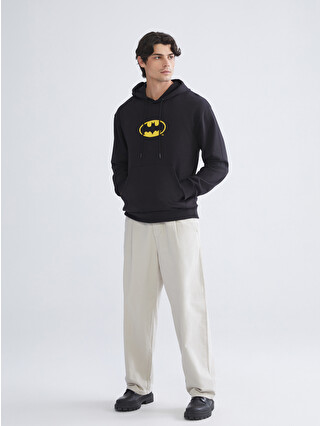 XSIDE Crew Neck Long Sleeve Batman Printed Men's Sweatshirt