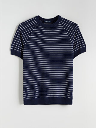 Navy Striped