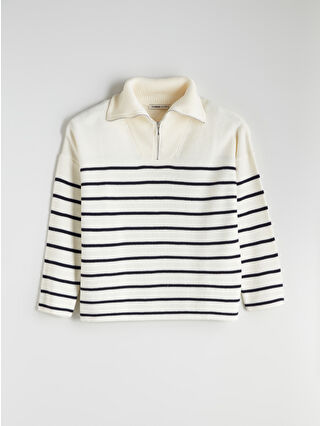 Navy Striped