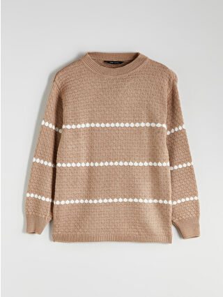 Camel Jacquard
