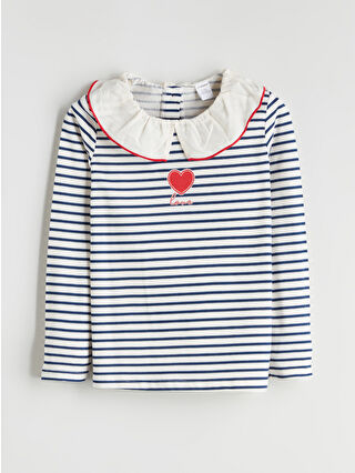 Açık Lacivert Çizgili