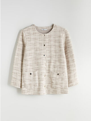 White Checked