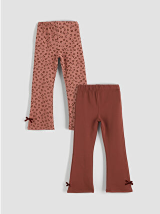 Açık Kahverengi Baskılı