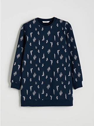 Navy Printed
