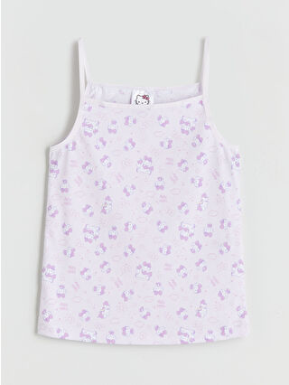 Uçuk Lila Baskılı