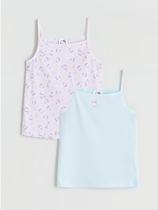 Uçuk Lila Baskılı