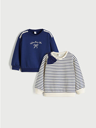 Light Navy Striped