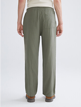 XSIDE Relaxed Fit Men's Trousers - W5KA82Z8-YAG | LC Waikiki