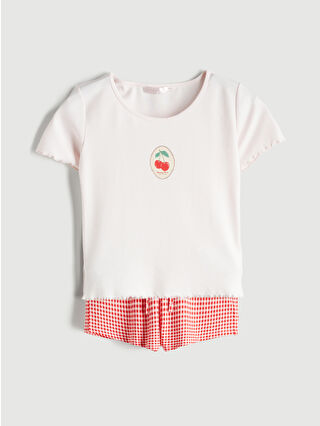 Red Printed