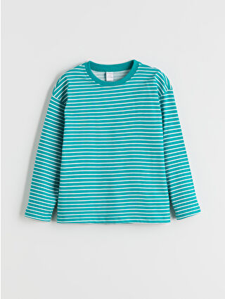 Orta Yeşil Çizgili