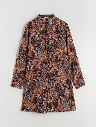Dark Brown Printed