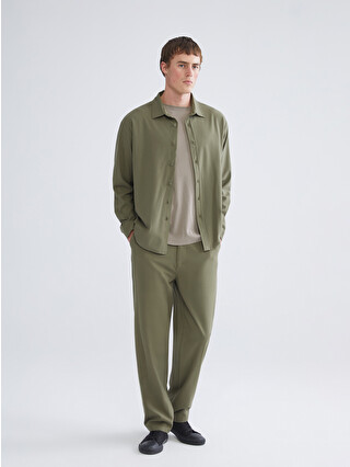 XSIDE Man Khaki Trousers - W5KY26Z8-JYN - LC Waikiki