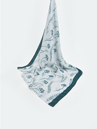 Uçuk Yeşil Baskılı