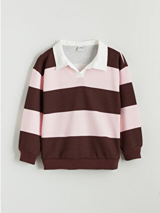 Koyu Mürdüm Çizgili