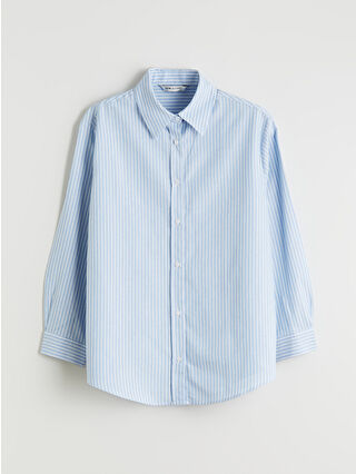 لون أزرق فاتر مخطط