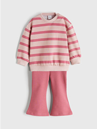 Açık Gülkurusu Çizgili