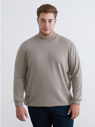 LCW Vision Half Turtleneck Men's Knitwear Sweater - W5LK10Z8-ZNS