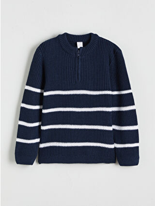 Koyu Lacivert Çizgili