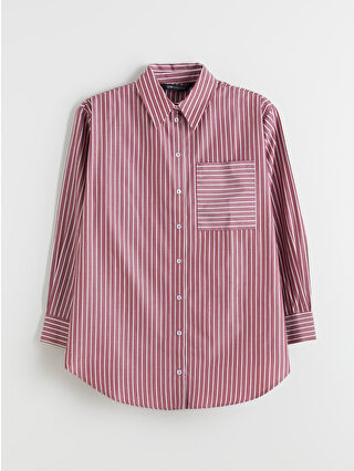 لون بوردو فاتح مخطط