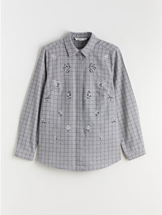 لون رمادي فاتح تشيك