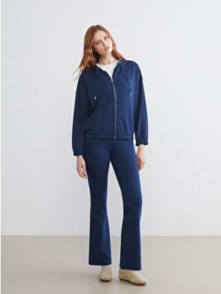 XSIDE Elastic Waist Flare Women's Sweatpants - W5N460Z8-ZEL | LC