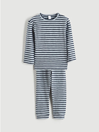 Açık Mavi Çizgili