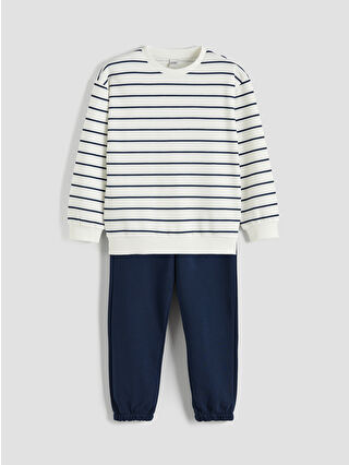 Navy Striped
