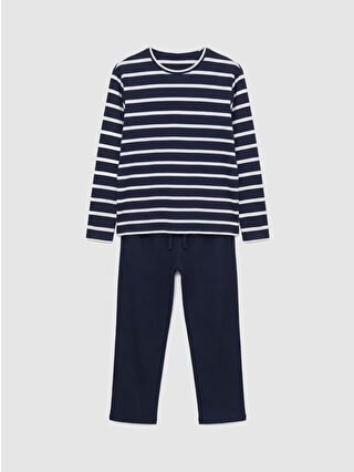 Navy Striped