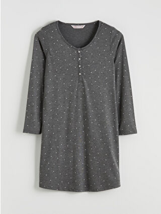 Gri Melanj Baskılı