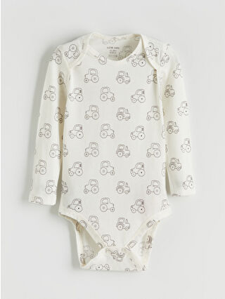 Açık Bej Baskılı