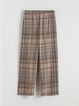 Açık Kahverengi Ekoseli