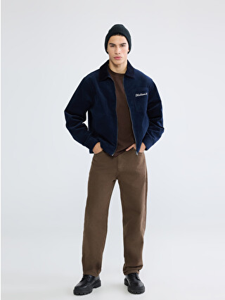 XSIDE Relaxed Fit Men's Trousers - W5OF42Z8-HFF - LC Waikiki
