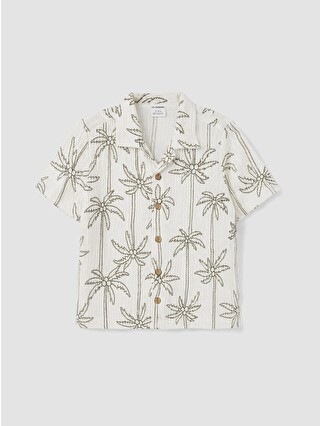 Khaki Printed