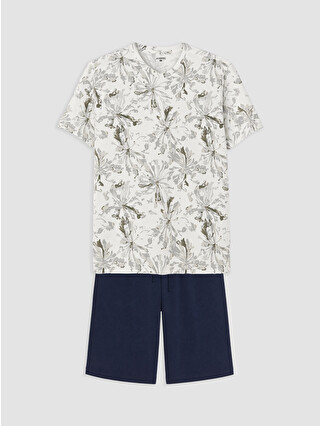 White Printed