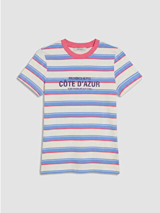 Açık Pembe Çizgili