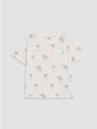 Ecru Printed