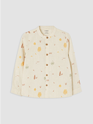 Light Beige Printed