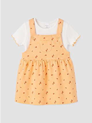Light Orange Printed