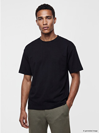 LCW Vision Crew Neck Men's T-Shirt - S6Y844Z8-CVL | LC Waikiki