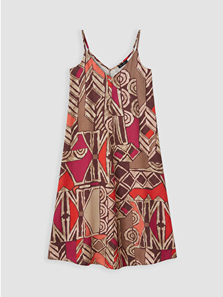 Brown Printed