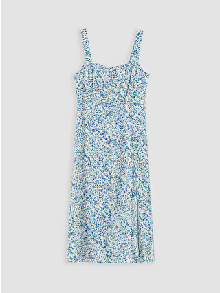 Pastel Blue Printed