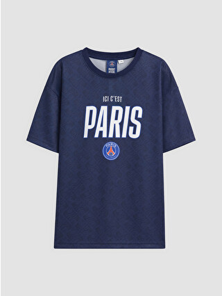 Navy Printed