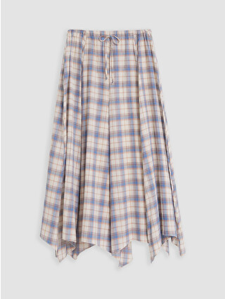 Blue Checked