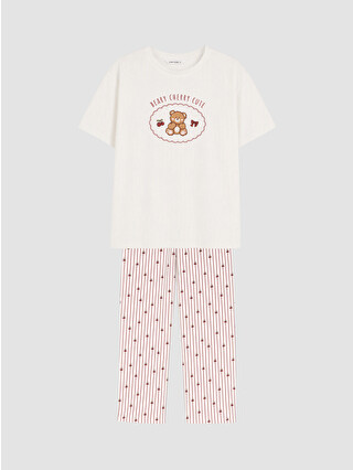 Bordeaux Printed