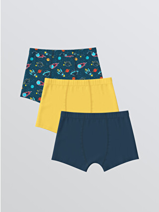 Navy Printed