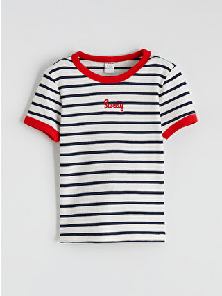 Navy Striped